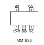 15V耐压 200mA 稳压器IC MM1836, MM1856 系列