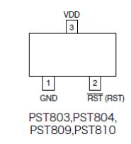 内置延迟CMOS系统复位IC PST803～810 系列